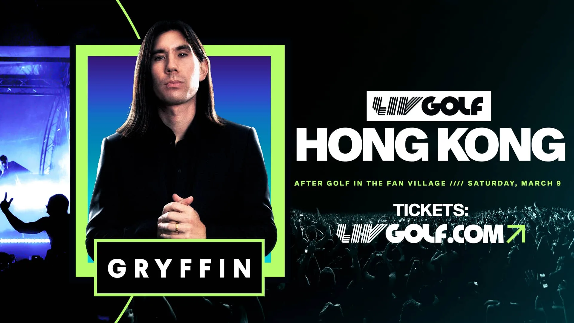 Gryffin at LIV Golf