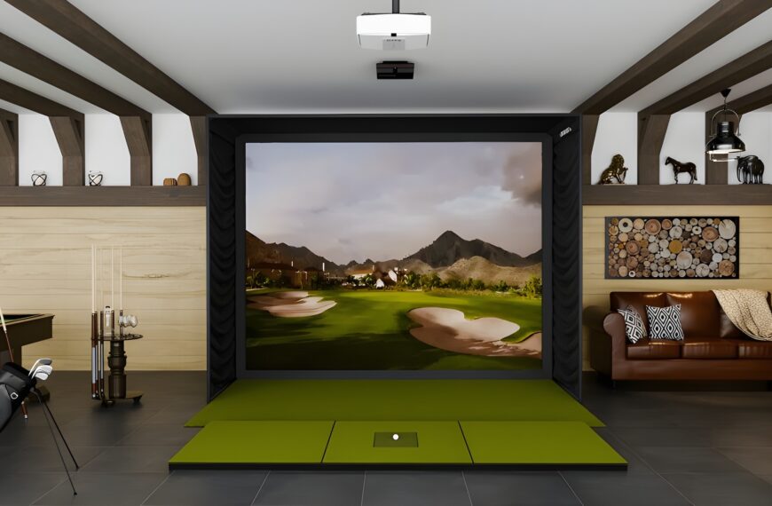 Indoor Golf Shop Trackman Simulator