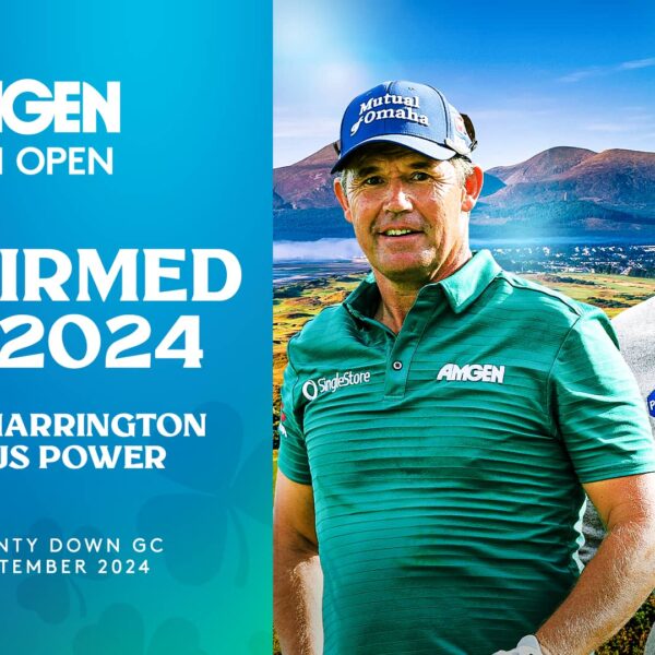 Pádraig Harrington and Séamus Power