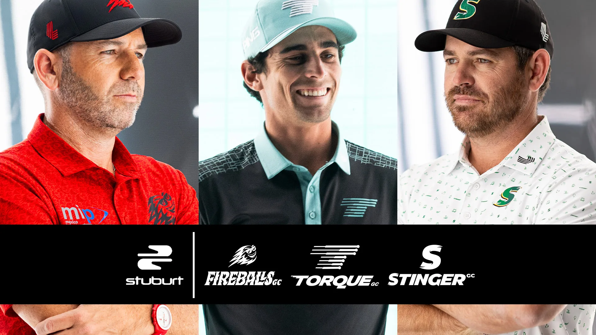 Stuburt golf apparel LIV Golf