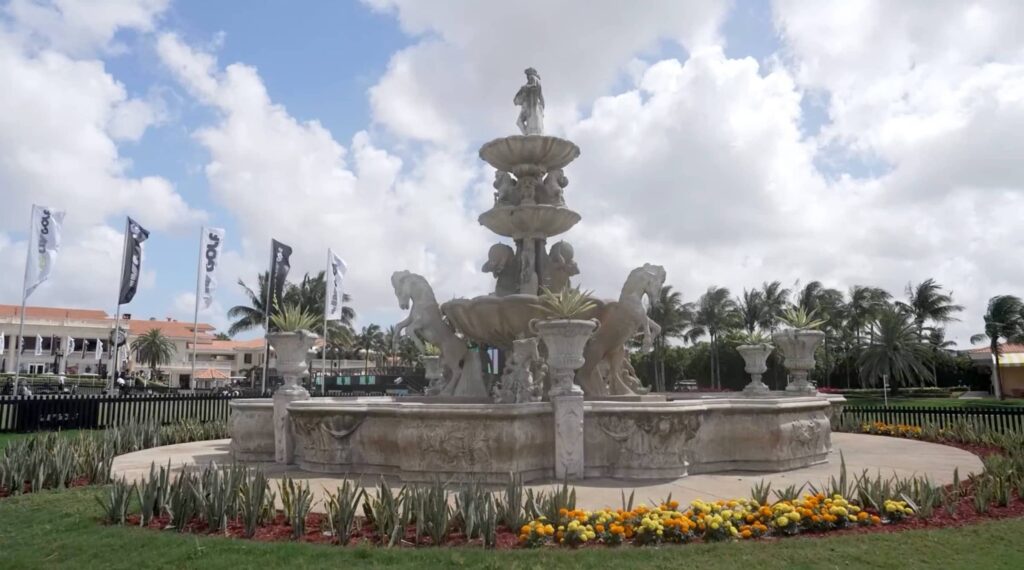 Trump Doral Waterfountain