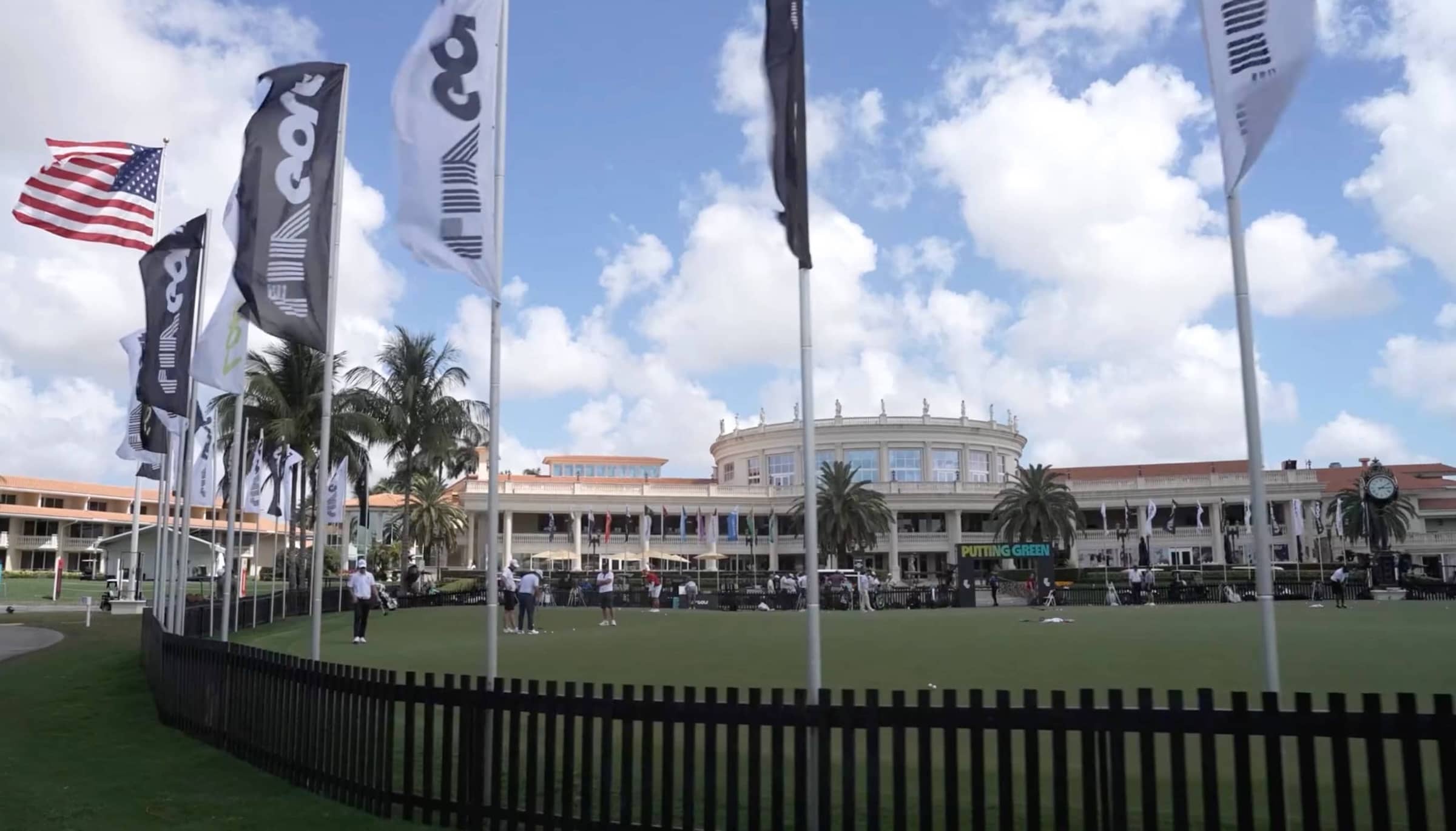 Trump National Golf Practice Green