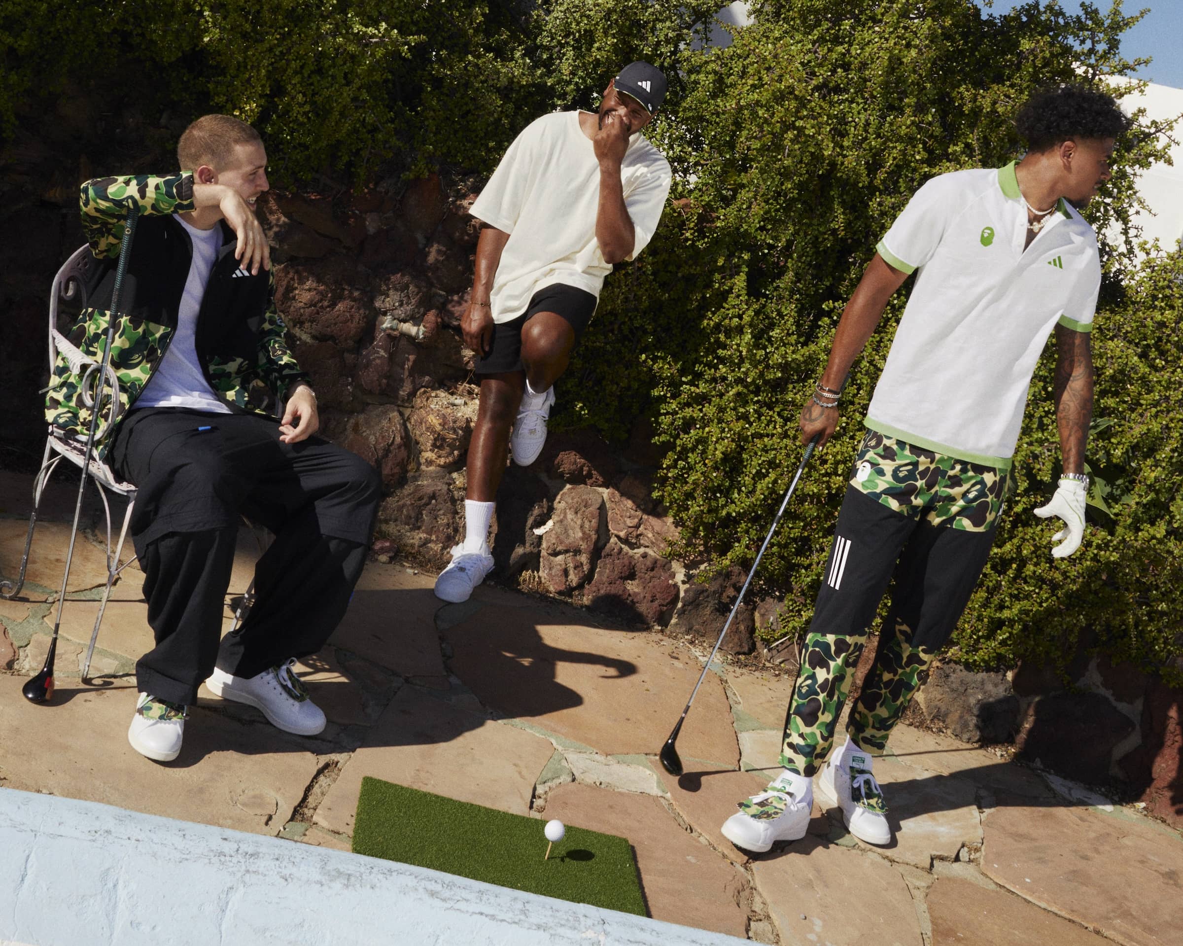 adidas Bape Golf Apparel