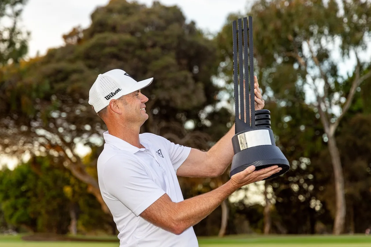 HyFlyers' Brendan Steele hoists his first LIV Golf League individual title