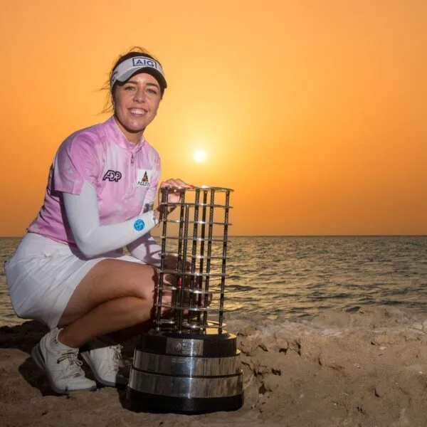 Georgia Hall wins on Ladies European Tour.