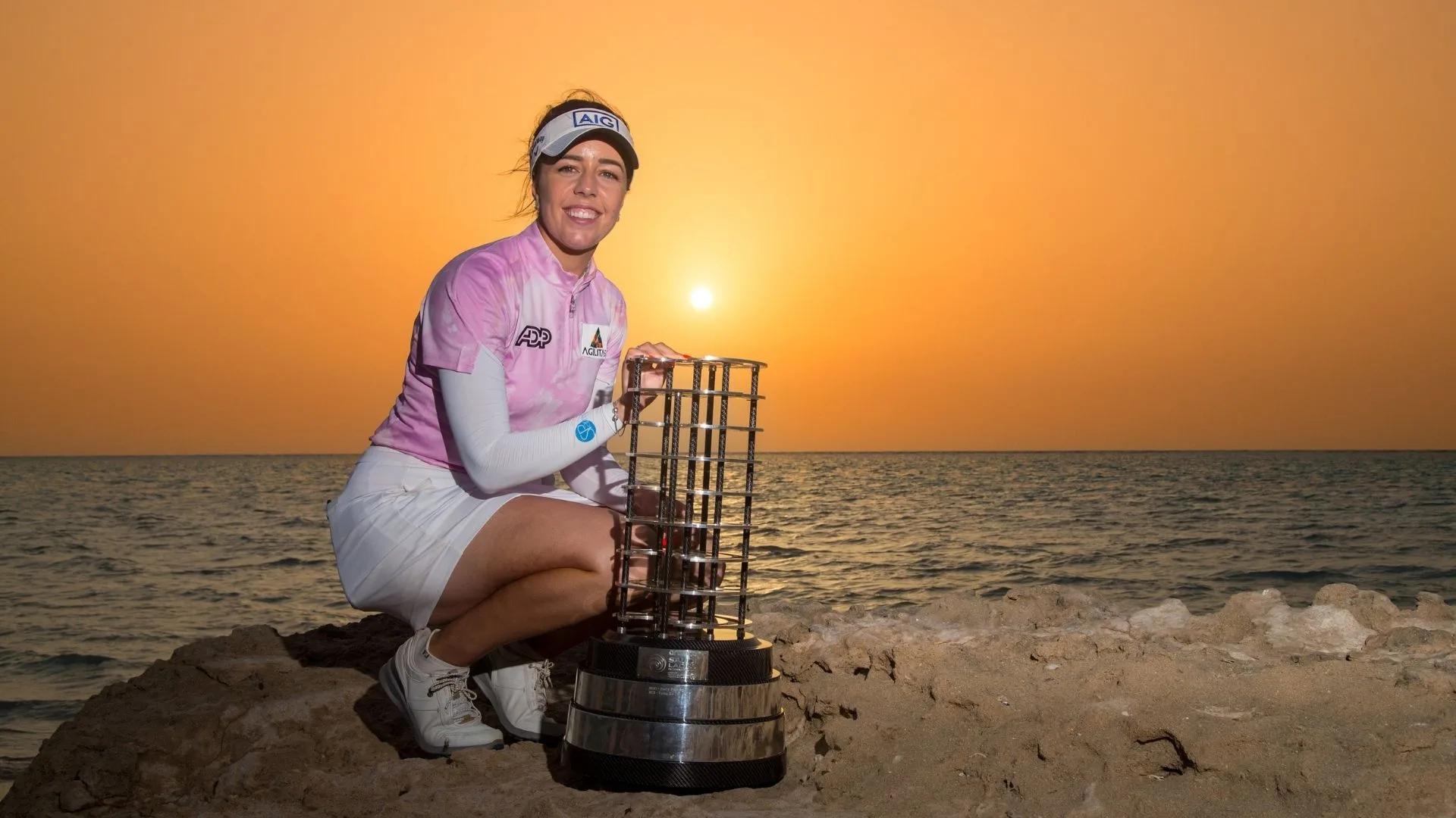 Georgia Hall wins on Ladies European Tour.