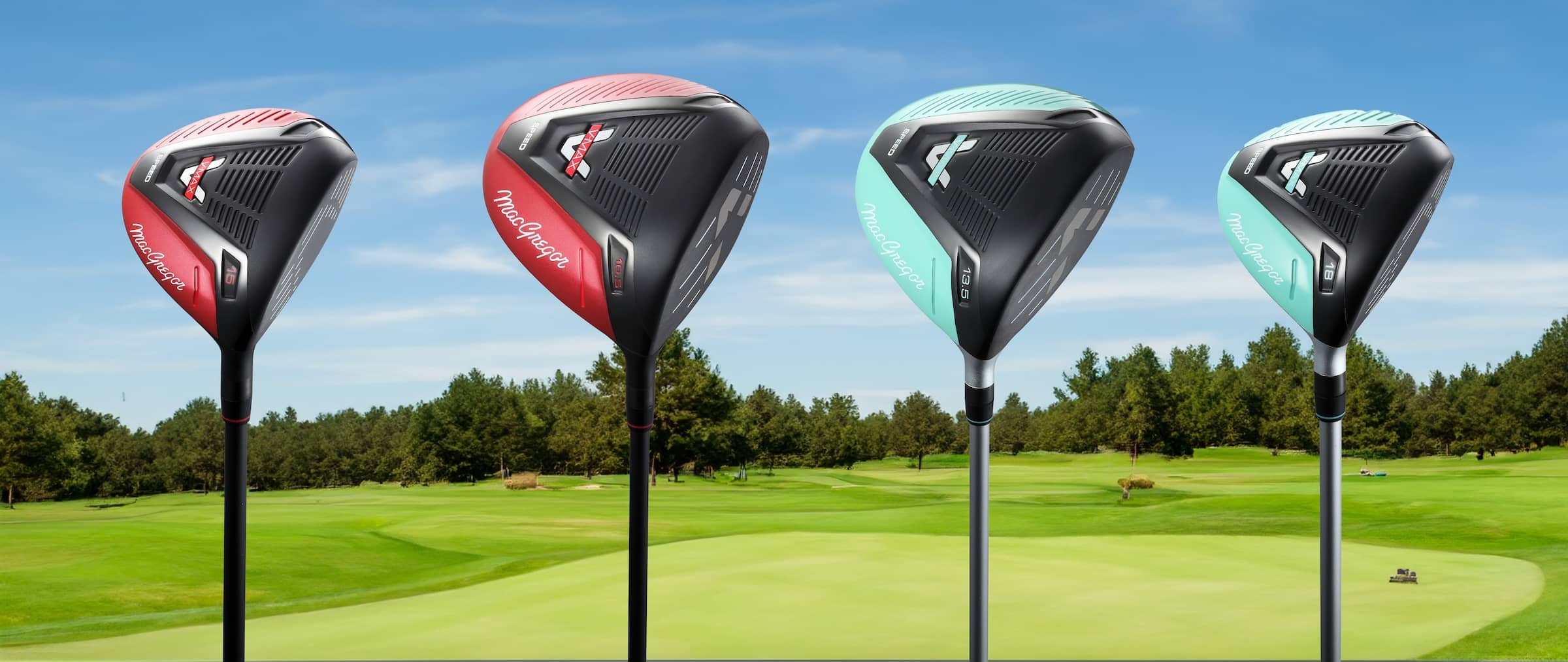 MacGregor Golf Men and Women Driver and Fairway Woods