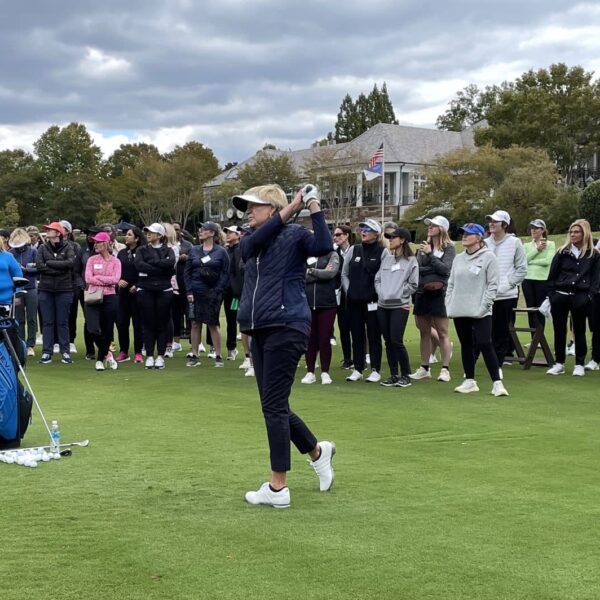 PGA Tour champion and Clinics CEO Jane Blalock Charlotte Exhibition