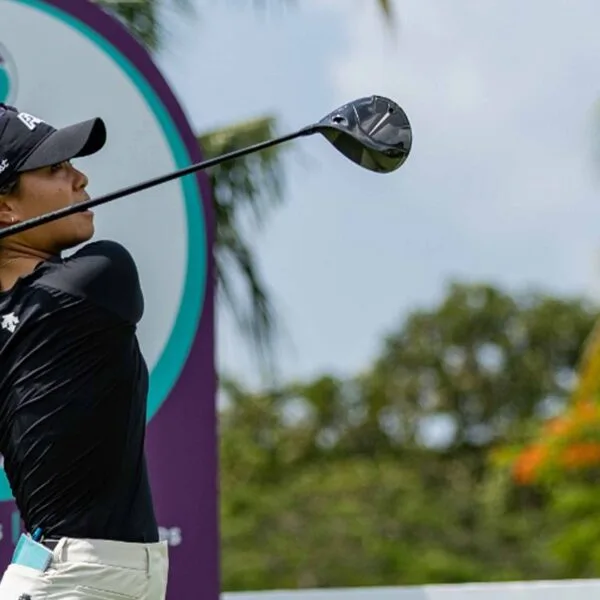 Danielle Kang Tees Off