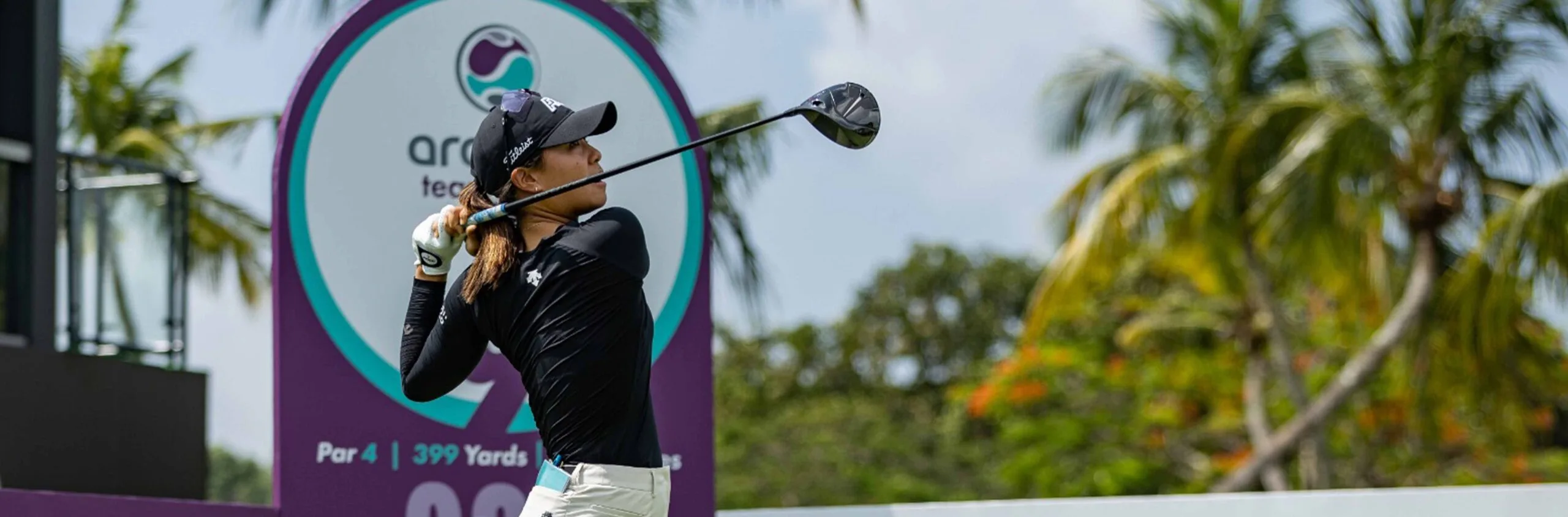 Danielle Kang Tees Off