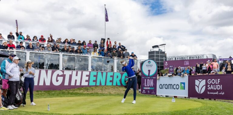 Nelly-Korda tees off at aramco tournament