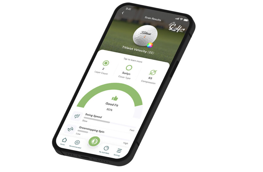 ScanMyGolfBall on mobile phone ios and androids