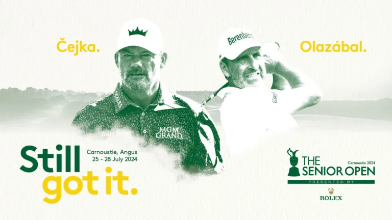 The Senior Open 2024 Poster