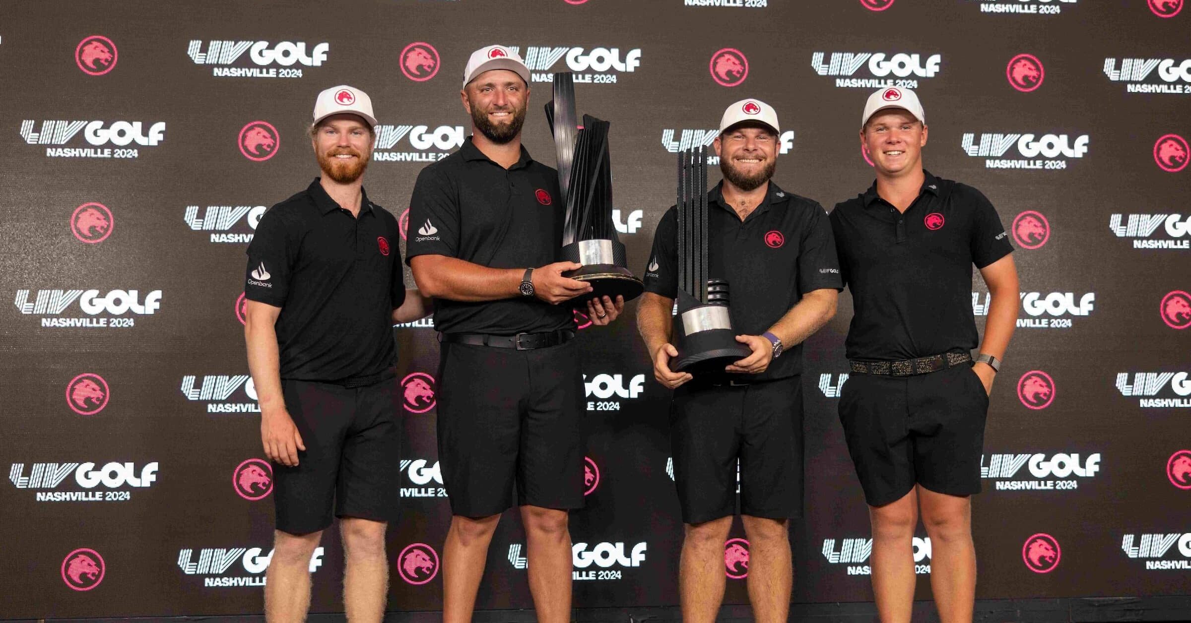 Legion XIII won the LIV Golf Nashville team trophy at The Grove on Sunday.