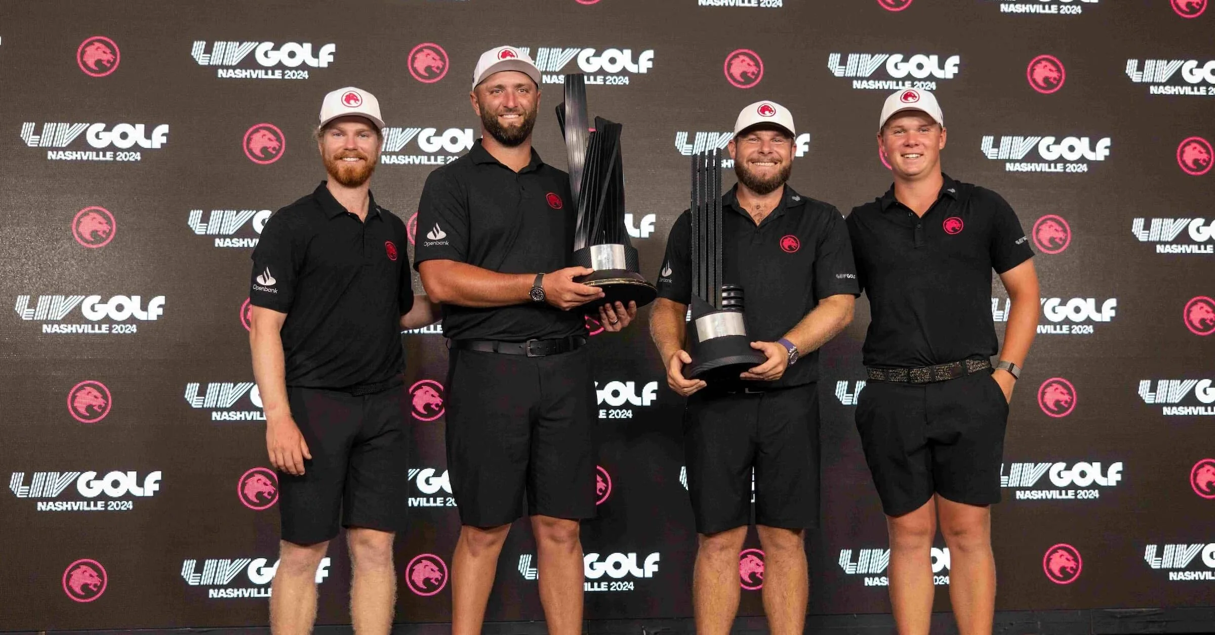Legion XIII won the LIV Golf Nashville team trophy at The Grove on Sunday.