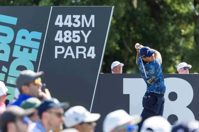 Patrick Reed of 4Aces GC is one shot back heading into the final round of LIV Golf Houston