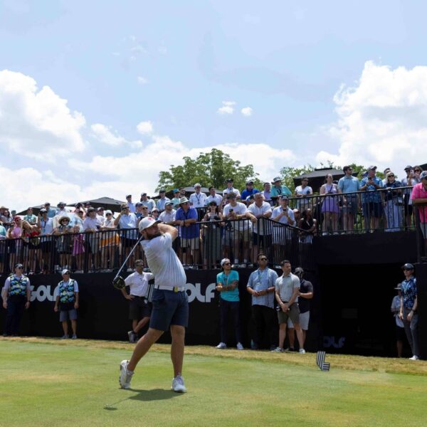 Tyrrell Hatton of Legion XIII leads by three shots heading into Sunday at LIV Golf Nashville.