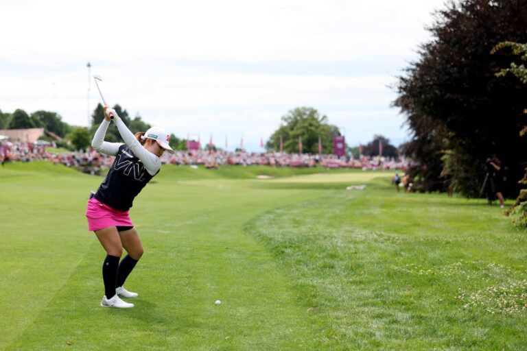 Ayaka-Furue-on-the-fairway-at-the-Amundi-Evian-championship
