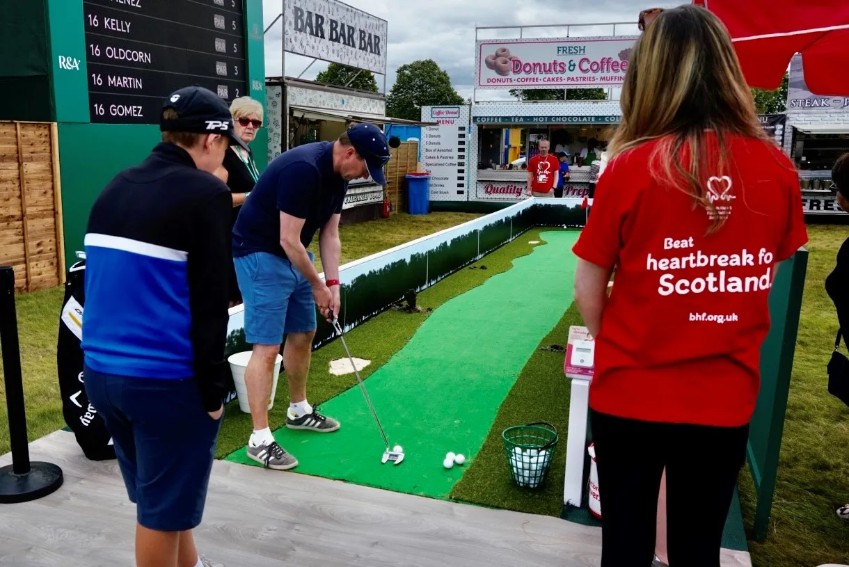 British Heart Foundation Scotland named Official Charity of The Senior Open