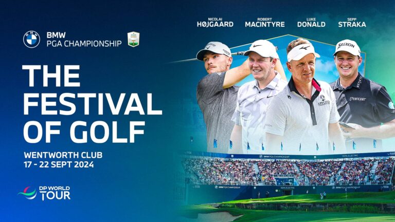 Nicolai Højgaard, Robert MacIntyre, Luke Donald and Sepp Straka