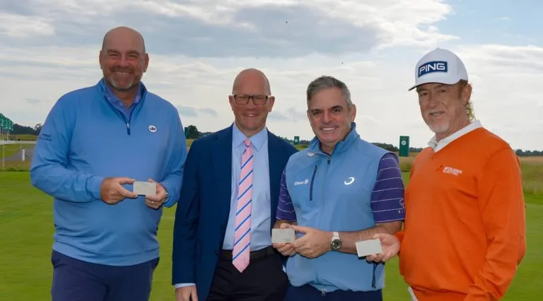 Thomas Bjørn, Guy Kinnings, Paul McGinley and Miguel Ángel Jiménez