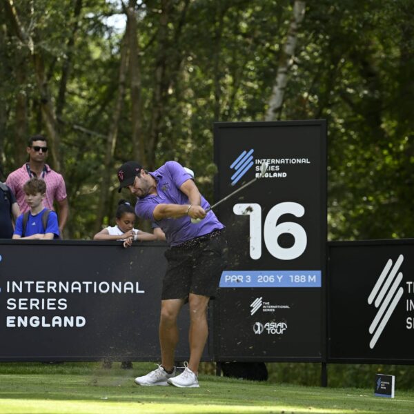 Peter Uihlein pictured during International Series England at Foxhills Club & Resort