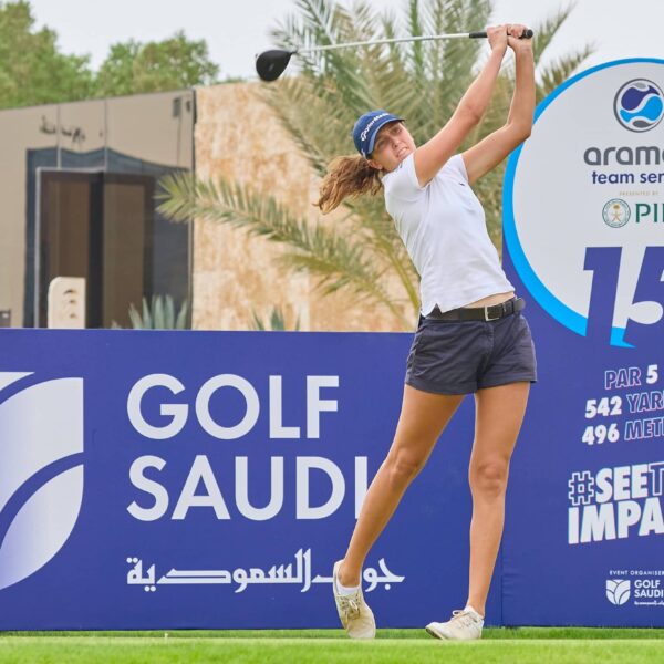 Pia Babnik holds the sole lead going into Day 2