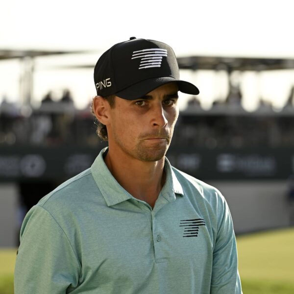 Joaquin Niemann pictured at Riyadh Golf Club during the PIF Saudi International powered by SoftBank Investment Advisers, the final event on The International Series in 2024.