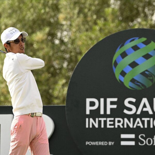 Wei-lun Chang pictured at Riyadh Golf Club during the PIF Saudi International powered by SoftBank Investment Advisers, the final event on The International Series in 2024