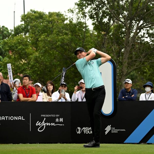 Carlos Ortiz pictured at Macau Golf & Country Club during International Series Macau