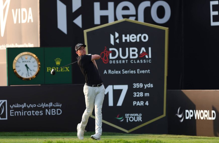 Hillier Leads After Birdie-Birdie Finish In Dubai