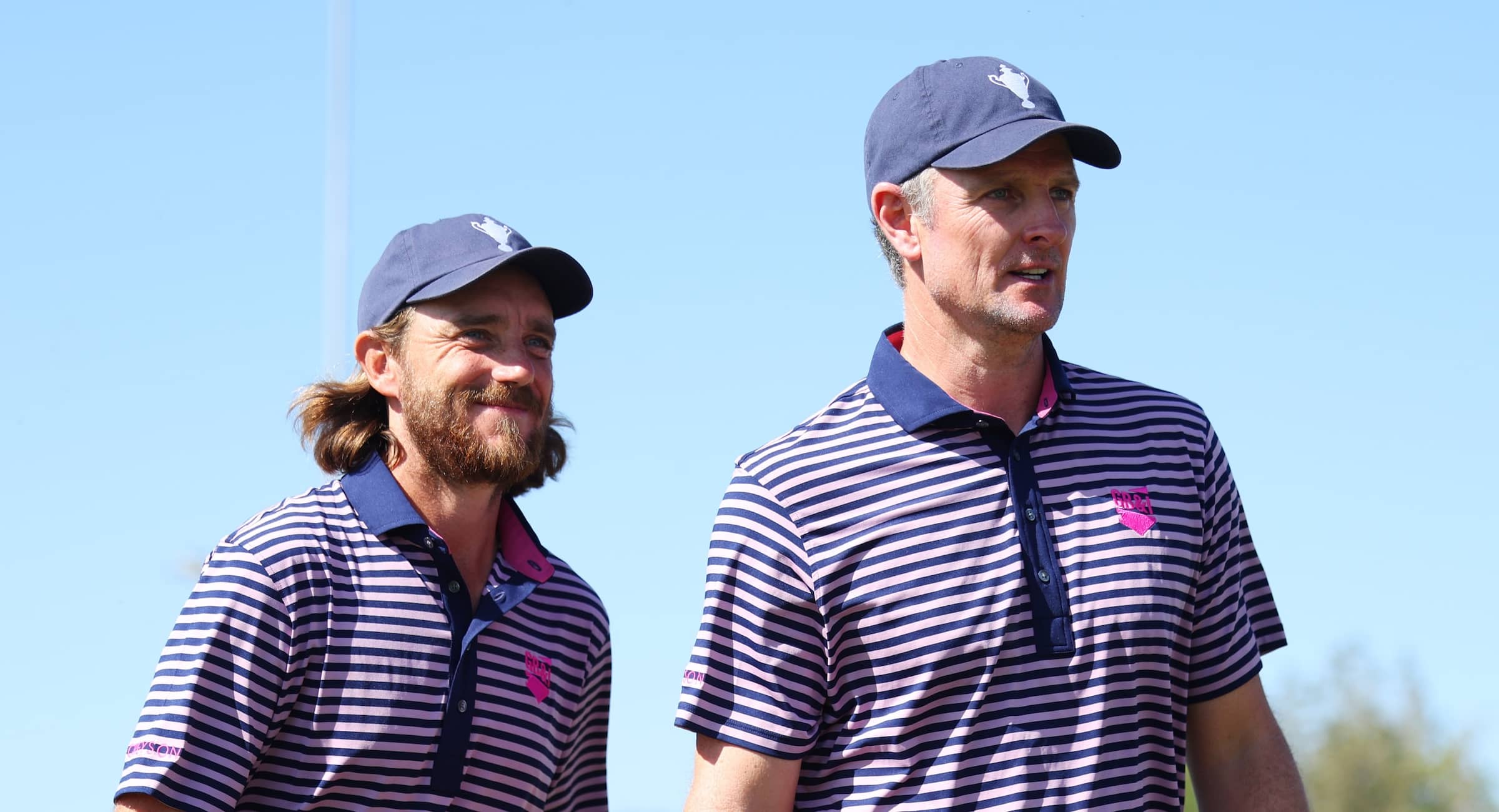 Tommy Fleetwood and Justin Rose