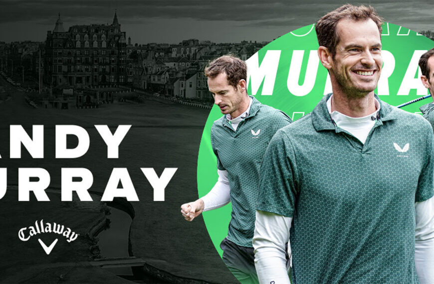 Andy Murray Callaway Golf Ambassador
