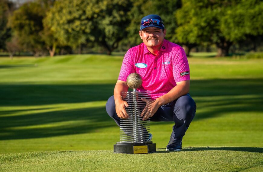 Louis Albertse, winner of the inaugural Waterfall City Tournament of Champions