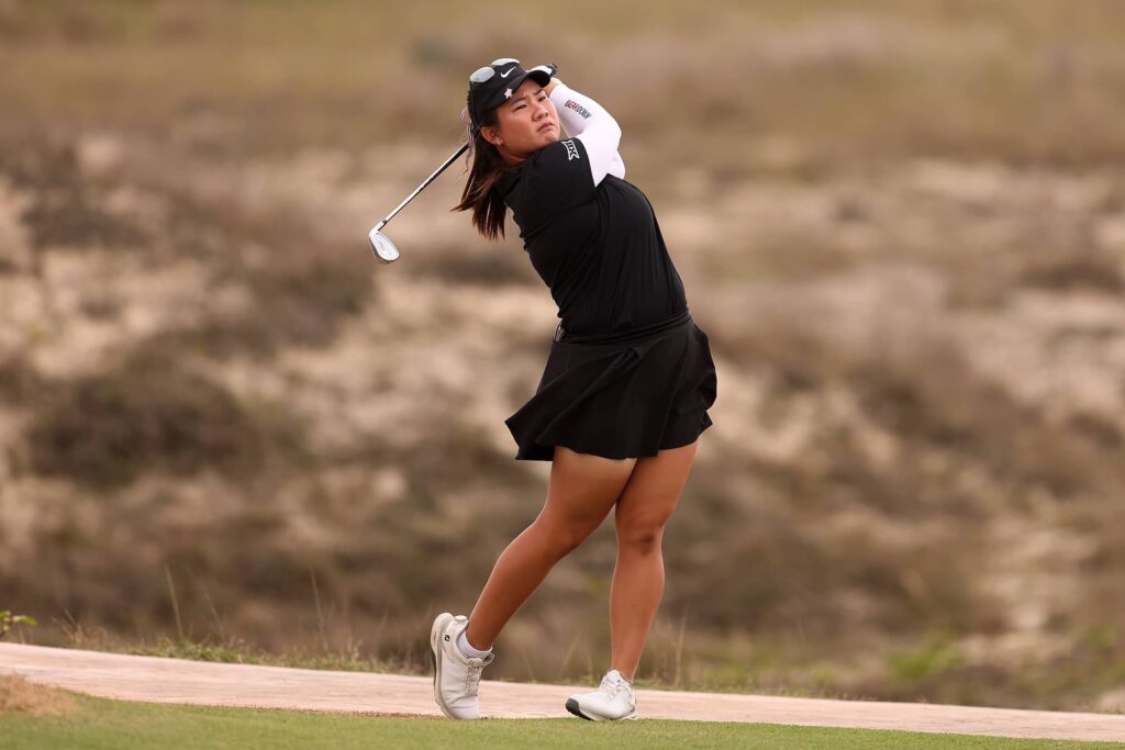 Pimmada Wongthanavimok of Thailand is tied sixth after the second round of the Women's Amateur Asia-Pacific championship in Vietnam this week.