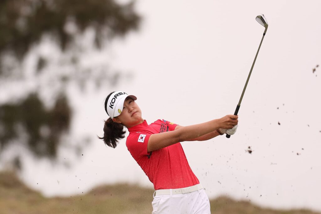 Soomin Oh of the Republic of Korea is tied second after the third round of the Women's Amateur Asia-Pacific championship.