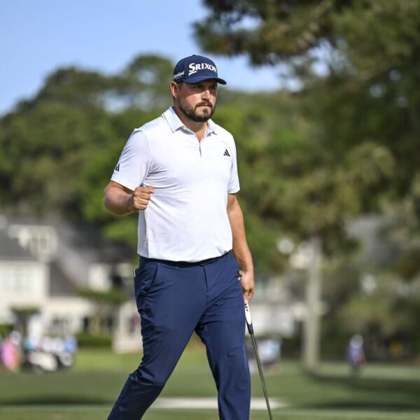 Andrew Novak Celebrates Win at Zurich Classic
