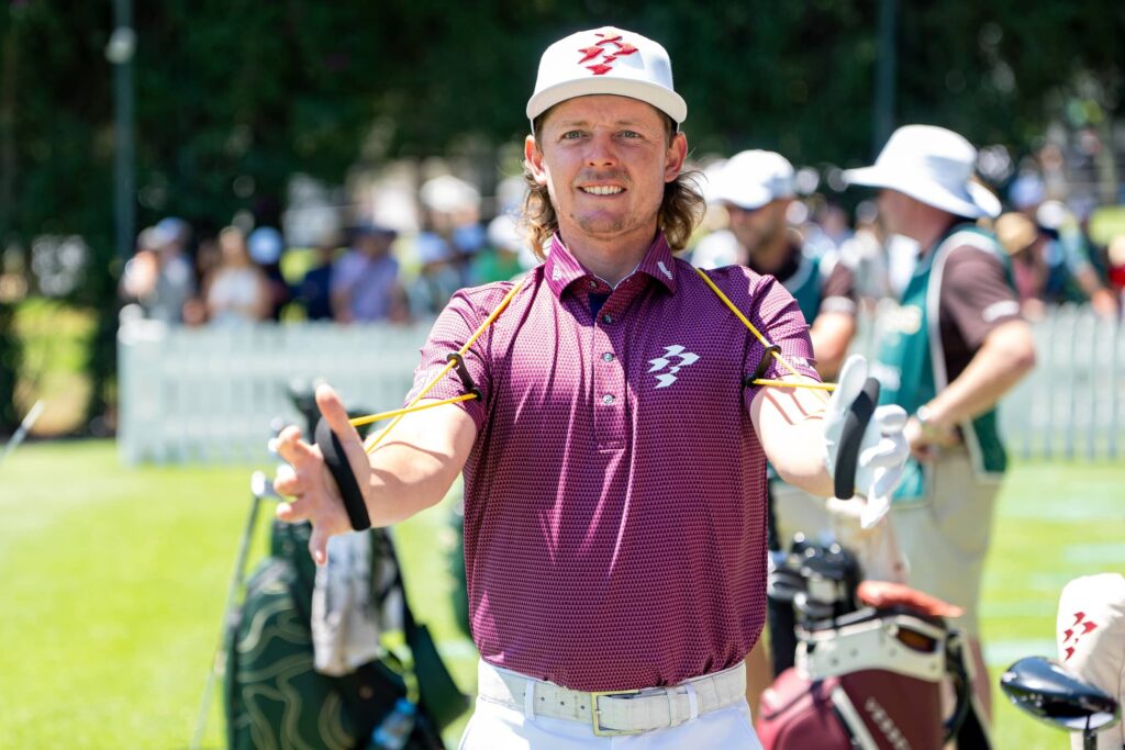 Captain Cameron Smith of Ripper GC seen on the putting green before the final round of LIV Golf Mexico City