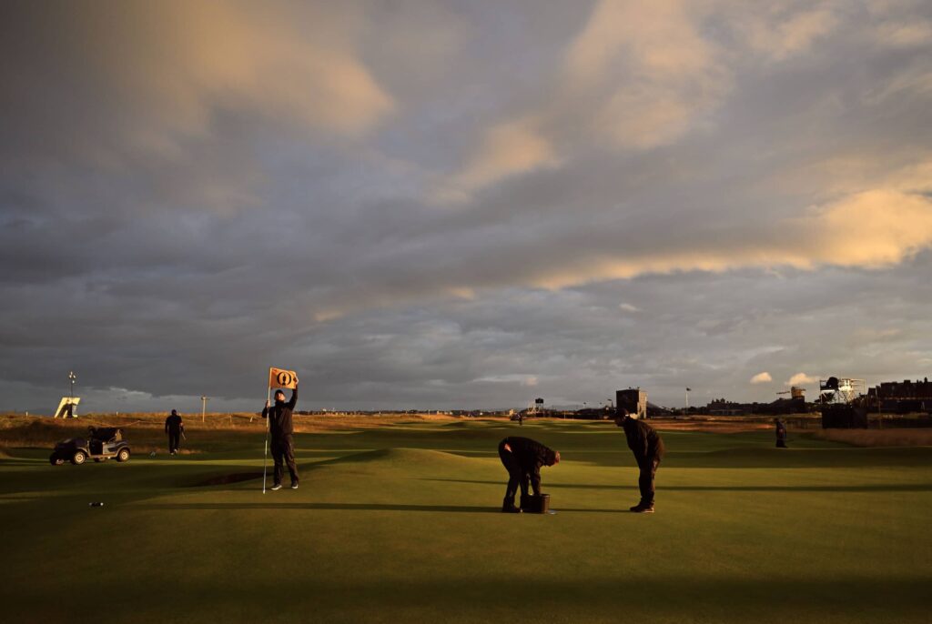 Golf Course preparation