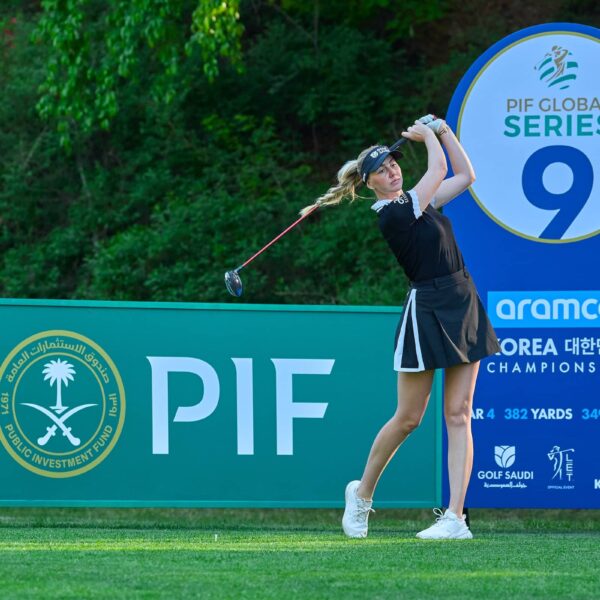 Olivia Cowan pictured at New Korea Country Club