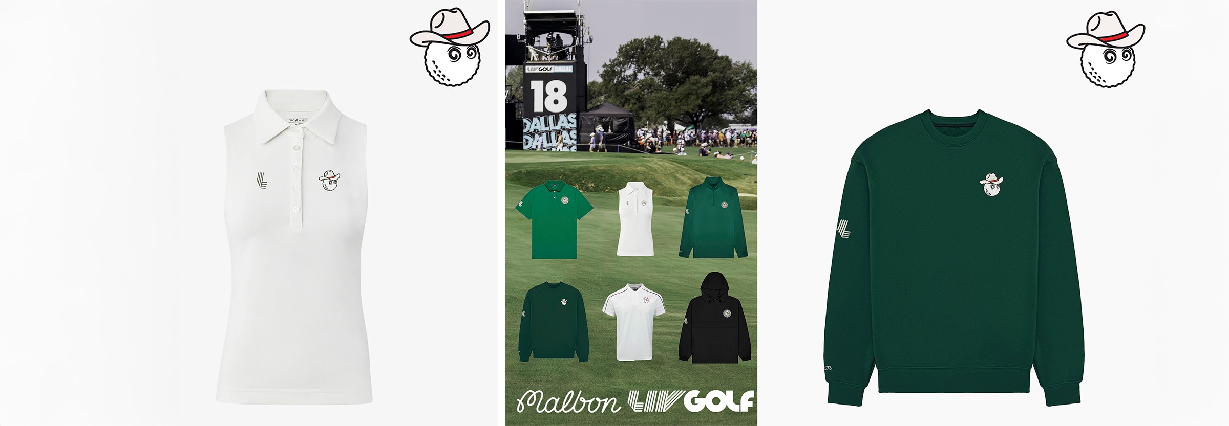 Malbon Golf x LIV Golf