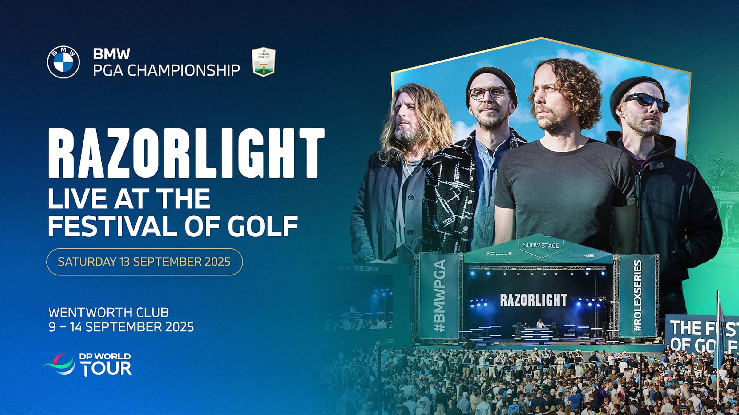 Razorlight BMW PGA Championship