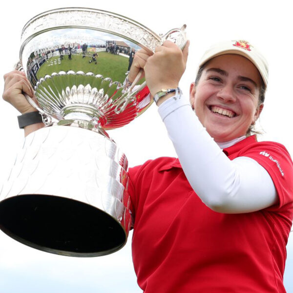 Spain’s Paula Martin Sampedro won The 122nd Women’s Amateur Championship at Nairn