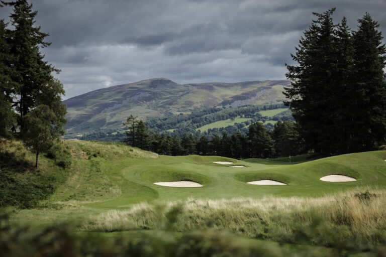14th hole on The King's Course at Gleneagles