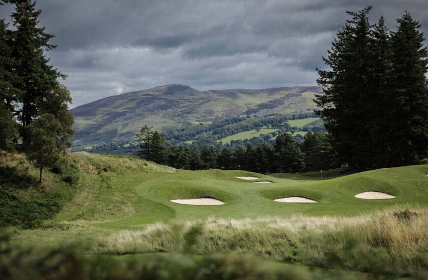 14th hole on The King's Course at Gleneagles