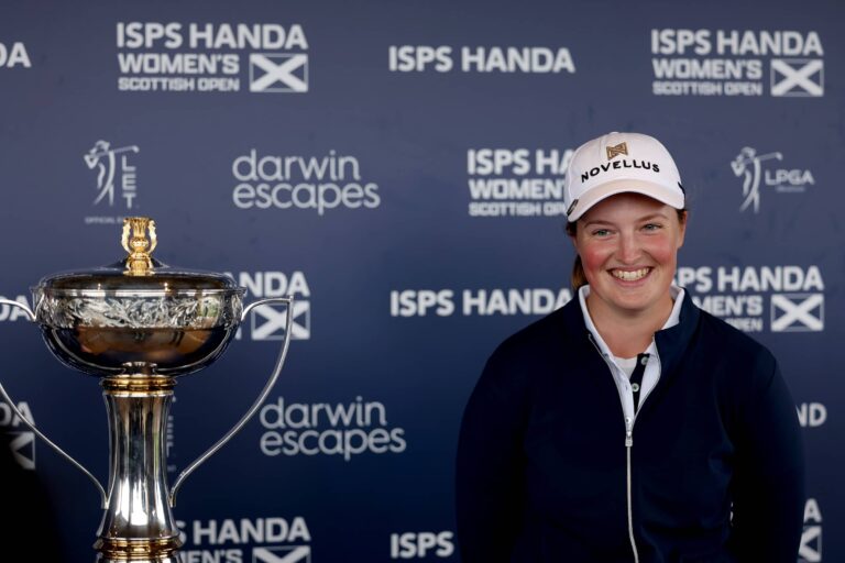 2025 Scottish Open Championship Winner Lottie Woad
