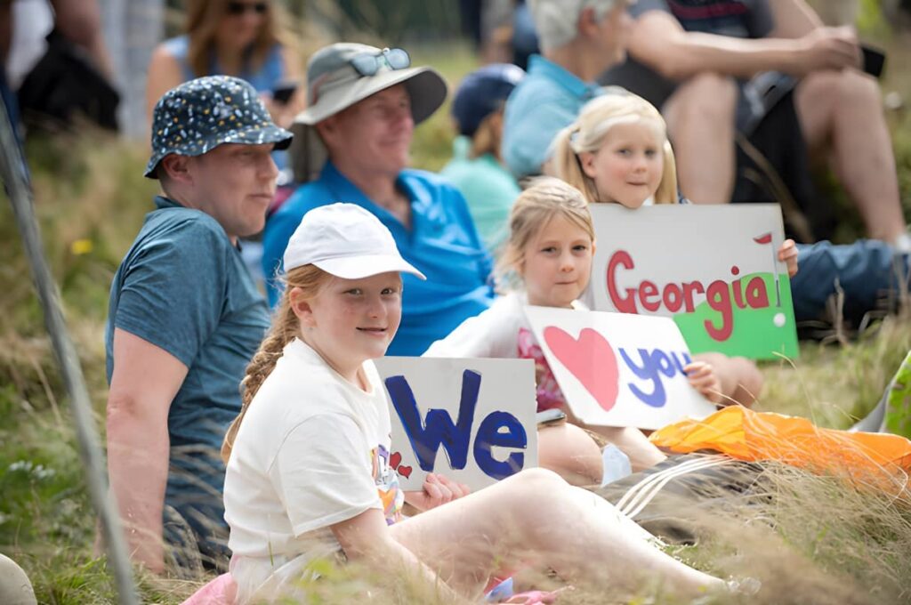 Fans can cheer on their favourite golfer in a new way thanks to Hero Messages