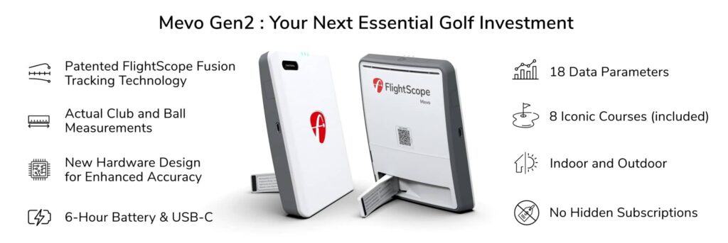 FlightScope Mevo-gen2-features