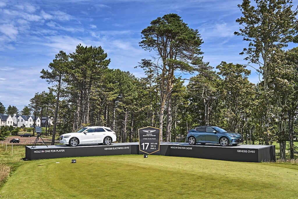 Genesis Scottish Open 2025 Cars