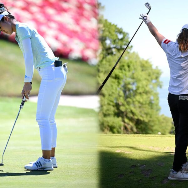 Grace Kim and Leona Maguire